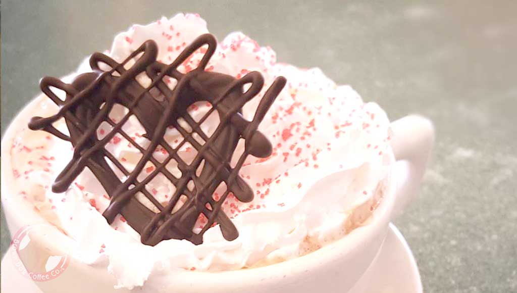 Happy Valentine's Day with Raspberry Mocha